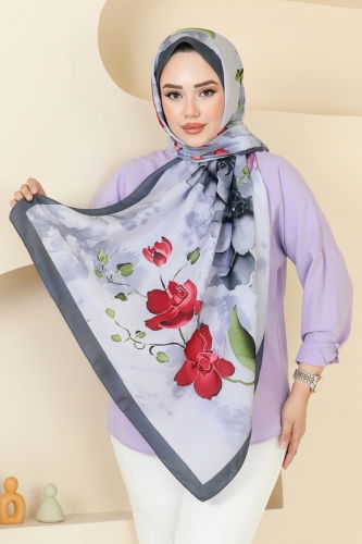 I.P.K. - Scarf 145IPK758 Anthracite
