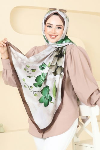 I.P.K. - Scarf 145IPK758 Brown & Stone