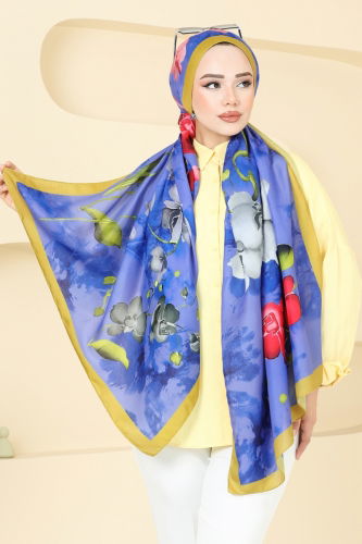 I.P.K. - Scarf 145IPK758 Oil Green