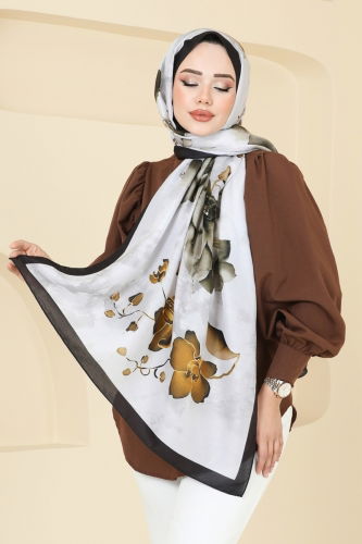 I.P.K. - Scarf 145IPK758 Stone & Black