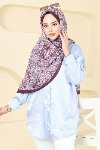 moda selvim شال توتي 146IPK758 - Thumbnail