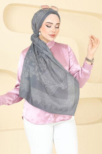 I.P.K. - Scarf 148IPK758 Anthracite