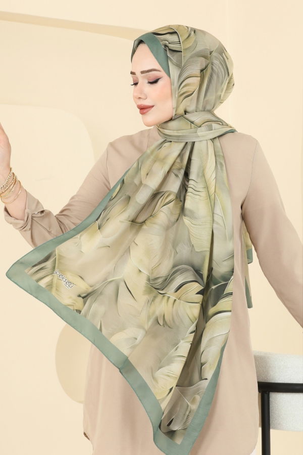 Modaselvim Shawls Scarf 149IPK758 Almond Green