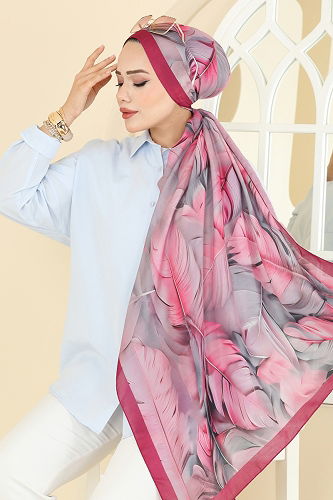 moda selvim شال كرزي 149IPK758 - Thumbnail