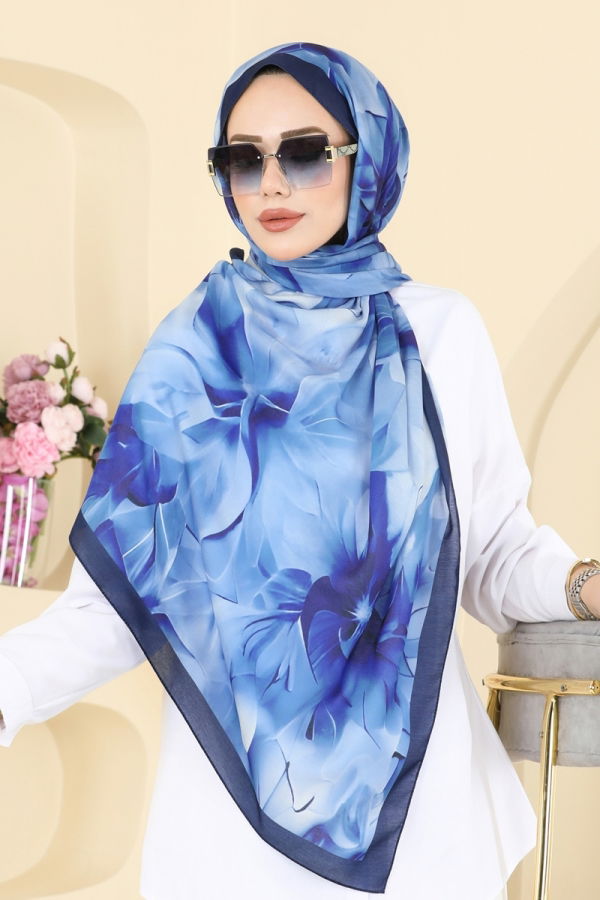 Modaselvim شالات شال كحلي 150IPK758