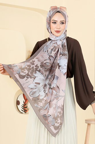 moda selvim شال بيج 152IPK758 - Thumbnail