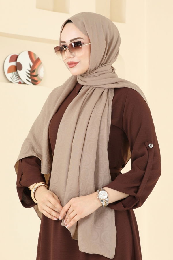 Modaselvim شالات شال بيج 153IPK758