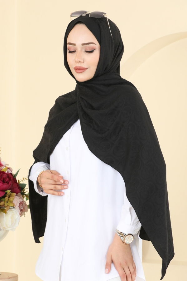 Modaselvim Shawls Scarf 153IPK758 Black
