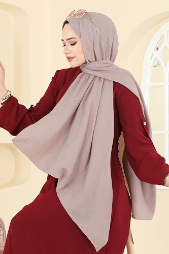 moda selvim Scarf 153IPK758 Powder - Thumbnail