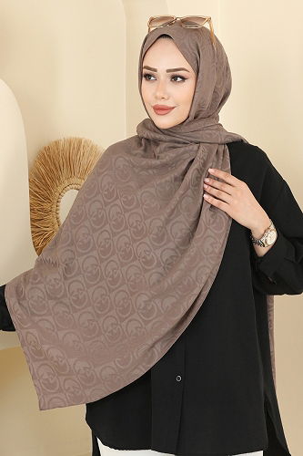 moda selvim شال بيج 153IPK758 - Thumbnail