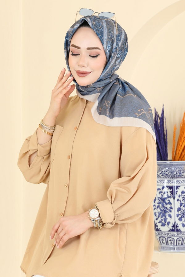 Modaselvim ايشاربات إشارب ازرق 156IPK758