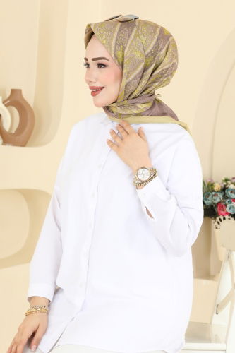 I.P.K. - Scarf 156IPK758 Oil Green