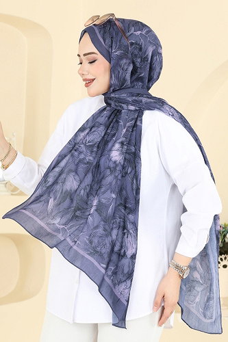 moda selvim شال ليلكي 157IPK758 - Thumbnail