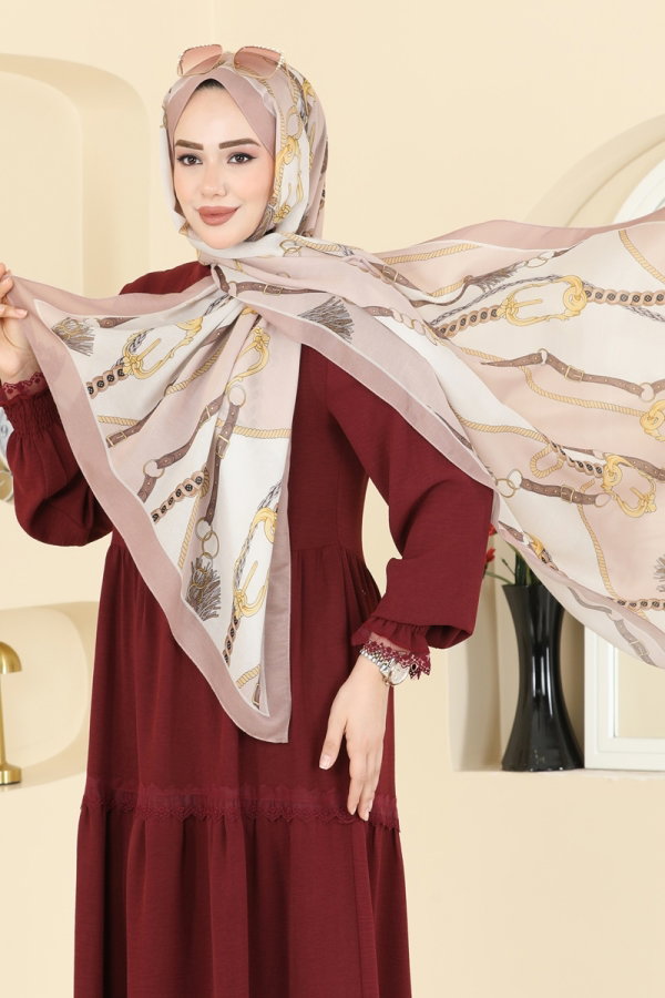 Modaselvim شالات شال بيج 158IPK758