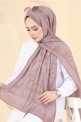 moda selvim شال بيج 159IPK758 - Thumbnail
