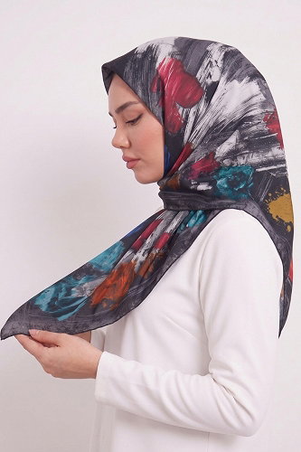 moda selvim إشارب بترولي 179AFV475 - Thumbnail