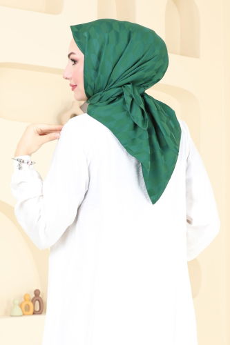 moda selvim Scarf 200MDI1081 Emerald - Thumbnail