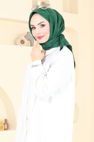 moda selvim إشارب زيتي 200MDI1081 - Thumbnail