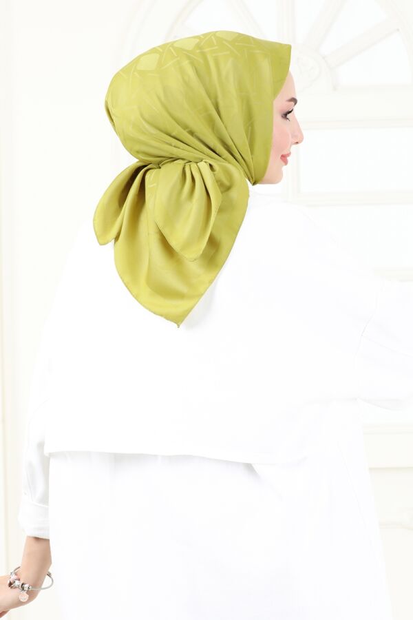 Scarf 202MDI1081 Oil Green - 3