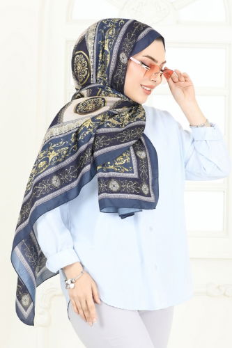 M.D.İ. - Scarf 203MDI1081 Navy Blue