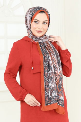 moda selvim Scarf 204MDI1081 Tile - Thumbnail