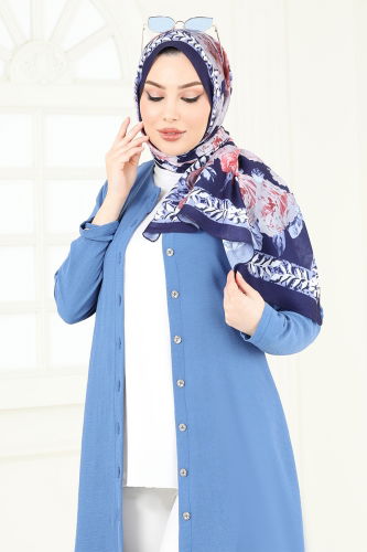 MRV M.D.I. - Scarf 205MDI1146-M Navy Blue