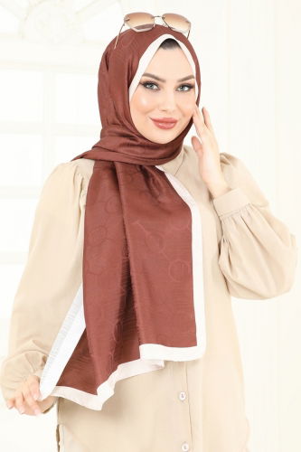 moda selvim Scarf 206MDI1081 Tan - Thumbnail