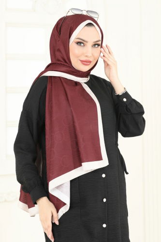 M.D.İ. - Scarf 206MDI1081 Vision&Bordo