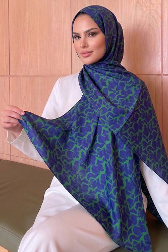 moda selvim Scarf 207AFV475 Saxe - Thumbnail