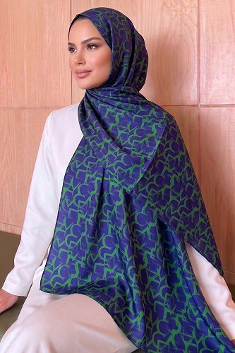 moda selvim Scarf 207AFV475 Saxe - Thumbnail