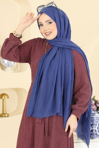 M.D.İ. - Scarf 208MDI1081 Indigo