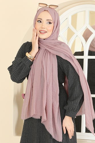moda selvim Scarf 208MDI1081 Powder - Thumbnail