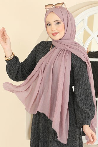 moda selvim Scarf 208MDI1081 Powder - Thumbnail