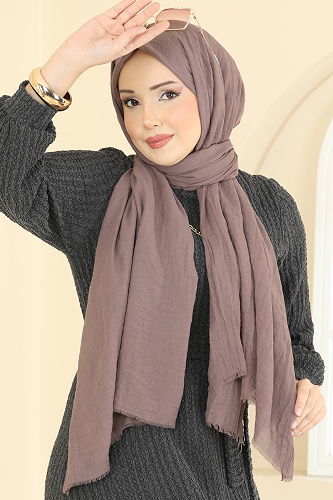 moda selvim Scarf 208MDI1081 Powder Vision - Thumbnail