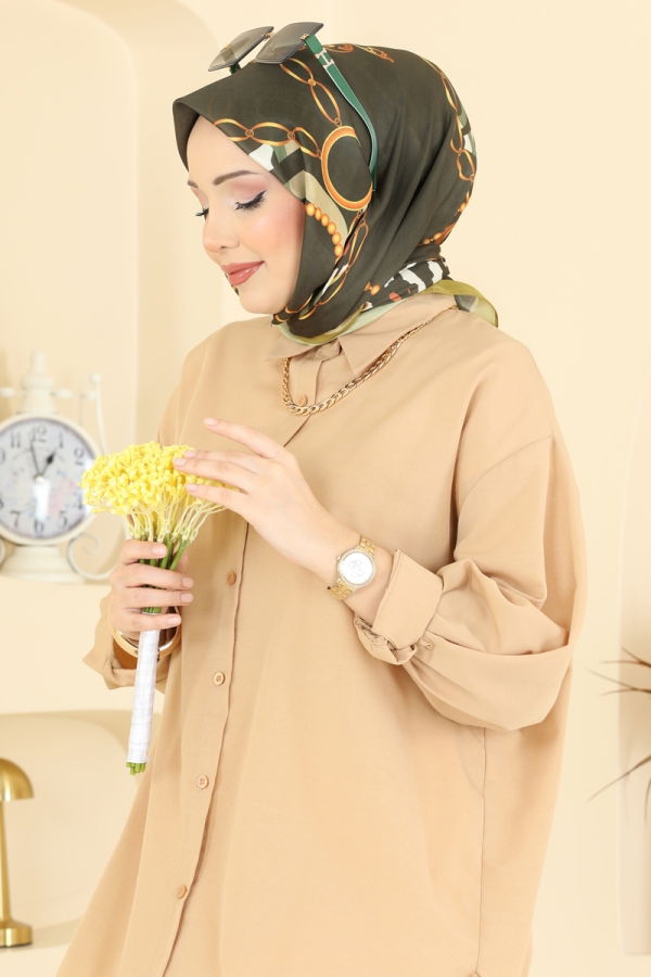 Modaselvim ايشاربات إشارب أخضر 209MDI1081
