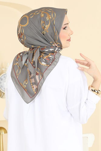 moda selvim إشارب بيج 209MDI1081 - Thumbnail