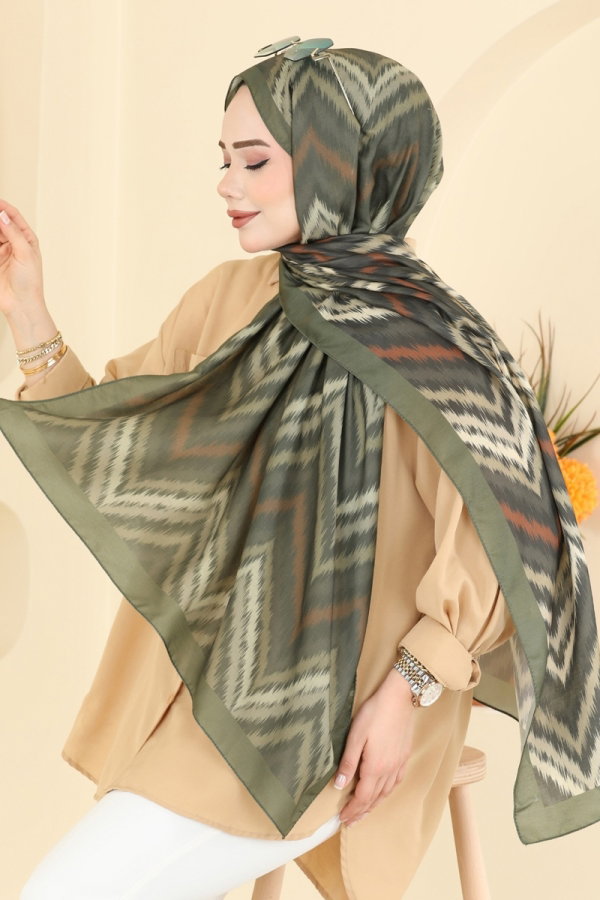 Modaselvim Shawls Scarf 210MDI1081 Khaki