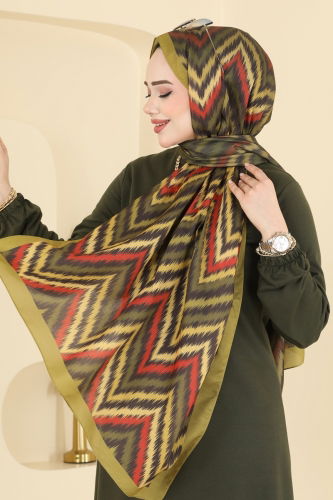 M.D.İ. - Scarf 210MDI1081 Oil Green