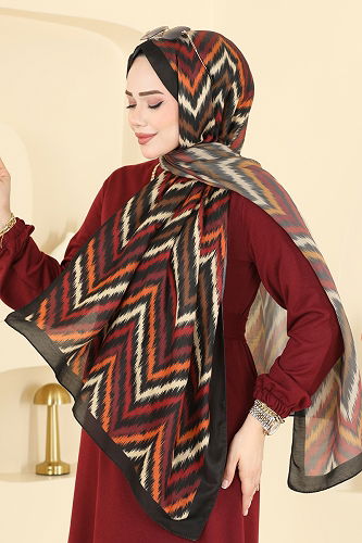 moda selvim شال عسلي 210MDI1081 - Thumbnail