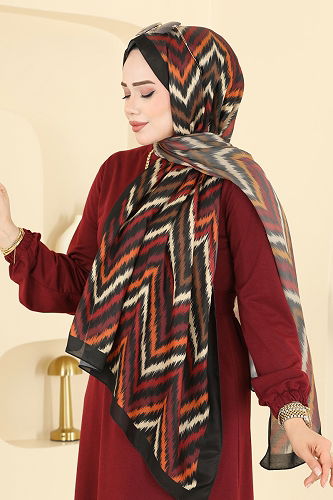 moda selvim شال عسلي 210MDI1081 - Thumbnail