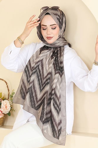 moda selvim شال بيج 210MDI1081 - Thumbnail