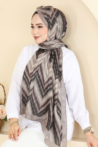 moda selvim شال بيج 210MDI1081 - Thumbnail