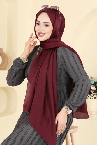 M.D.İ. - Scarf 211MDI1081 Burgundy