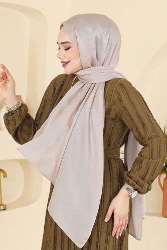 moda selvim شال بيج 211MDI1081 - Thumbnail