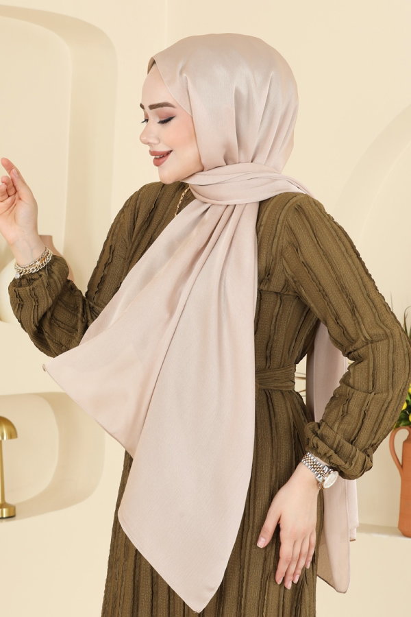 Modaselvim شالات شال بيج 211MDI1081