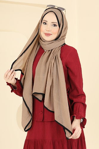 moda selvim Scarf 212MDI1081 Dark Vision - Thumbnail