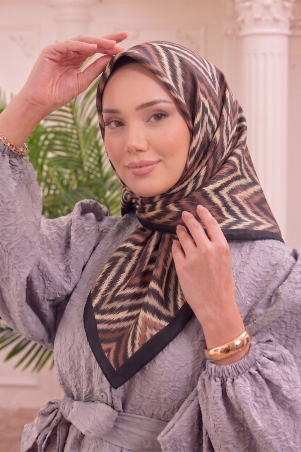 Modaselvim ايشاربات إشارب بني 215MDI1081