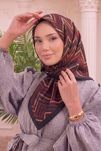 moda selvim Scarf 215MDI1081 Tan - Thumbnail