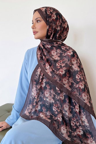 moda selvim شال خمري 216MDI1081 - Thumbnail
