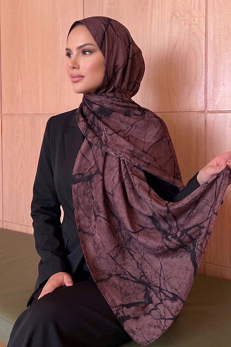 moda selvim شال وردي غامق 236AFV475 - Thumbnail